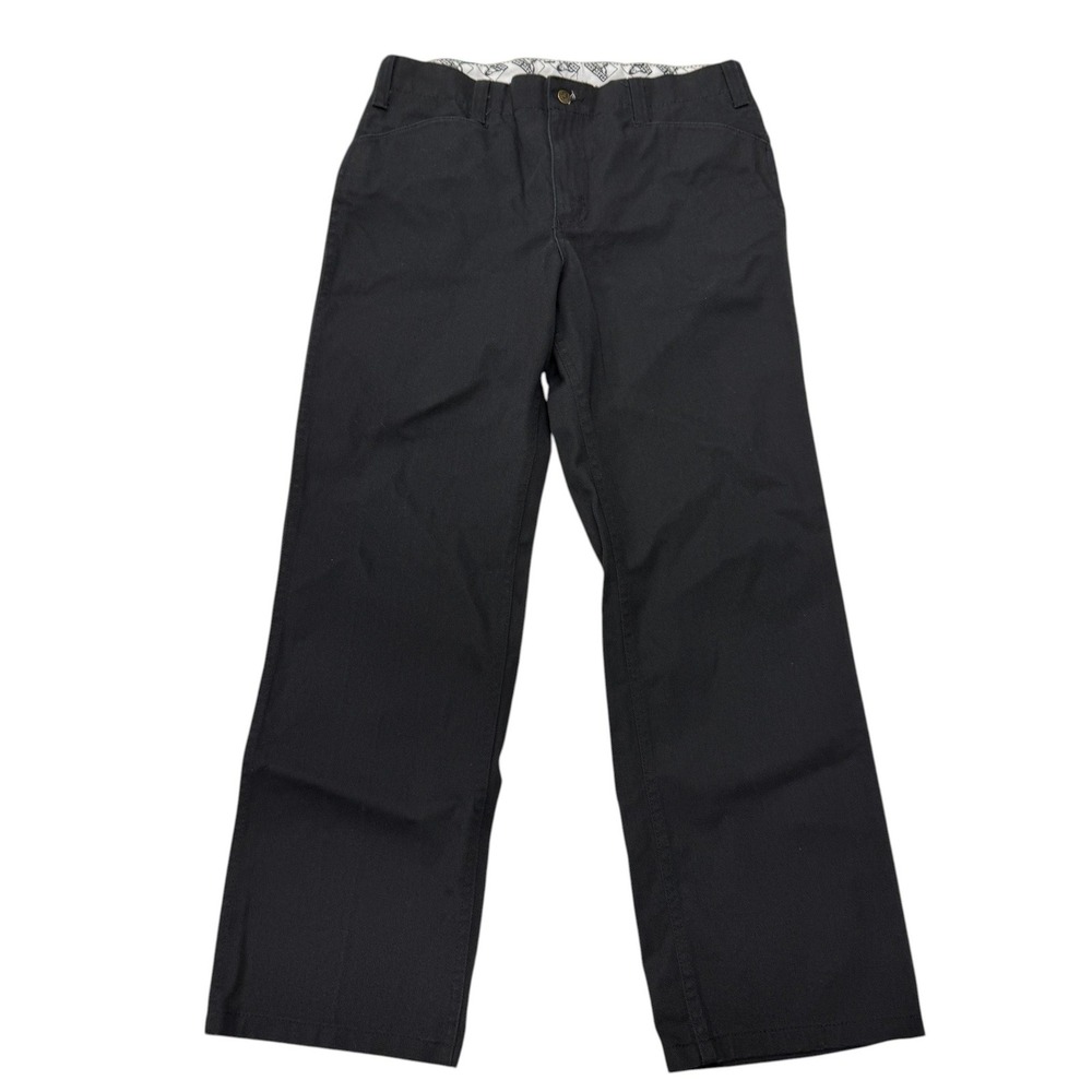 Ben Davis 894 Original Work Pants Men 34 x 31 Black Twill Straight Cavas Skater